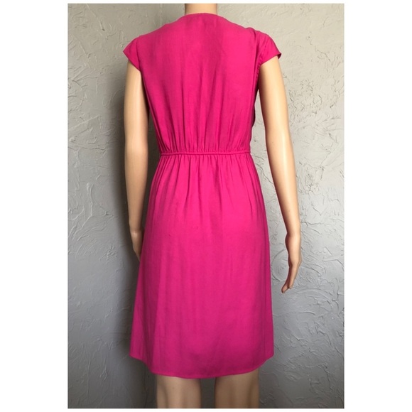 H&M Super Cute Hot Pink Dress with Front Zipper - Picture 5 of 8